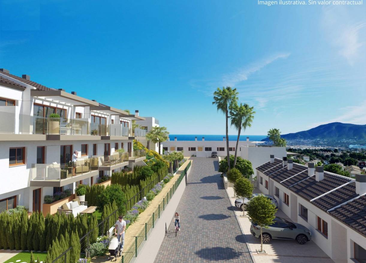 Nieuwbouw - Townhouse / Semi-detached - La Nucía - Nou Espai