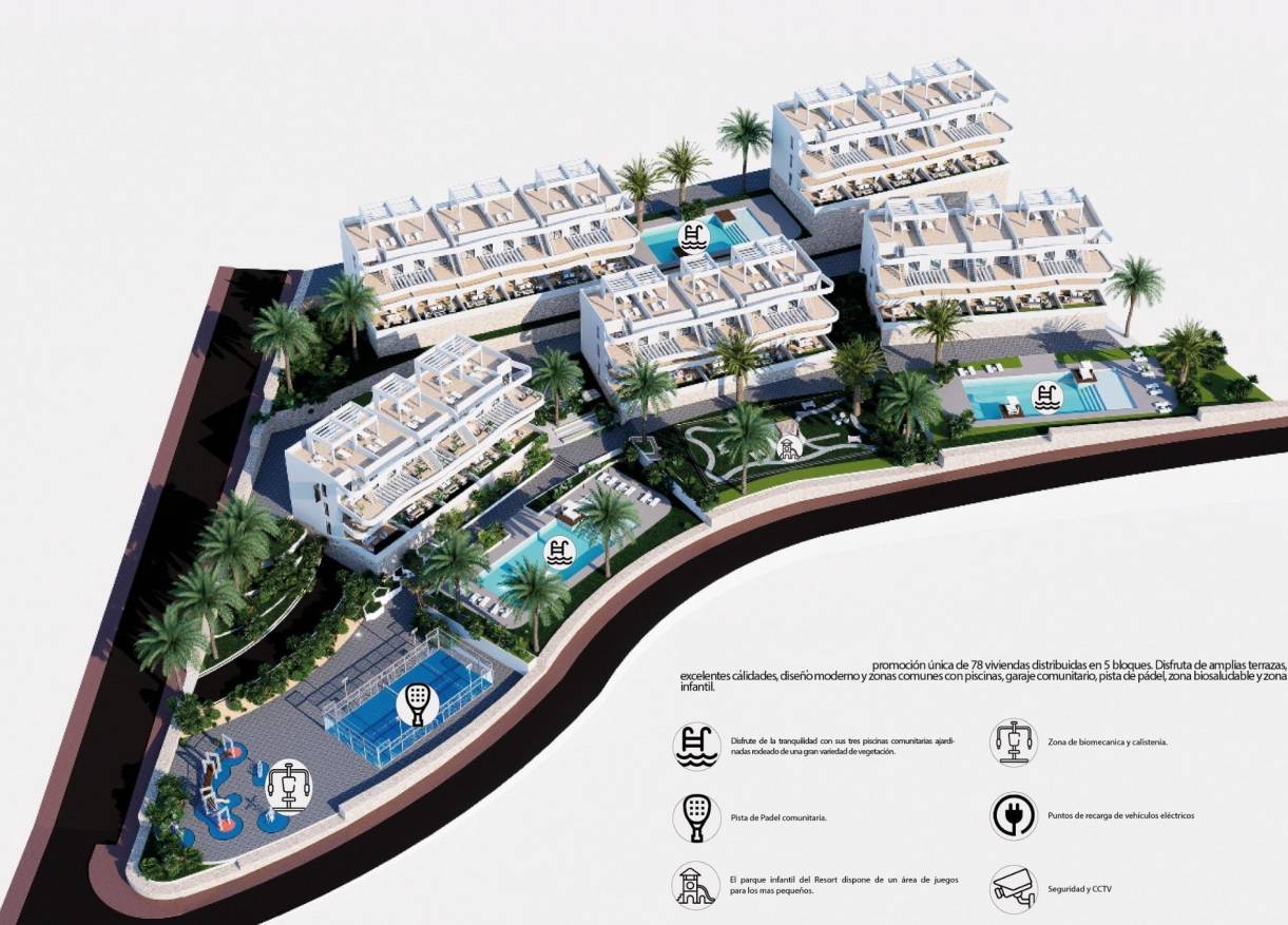 Nieuwbouw - Penthouse - Finestrat - Puig Campana Golf