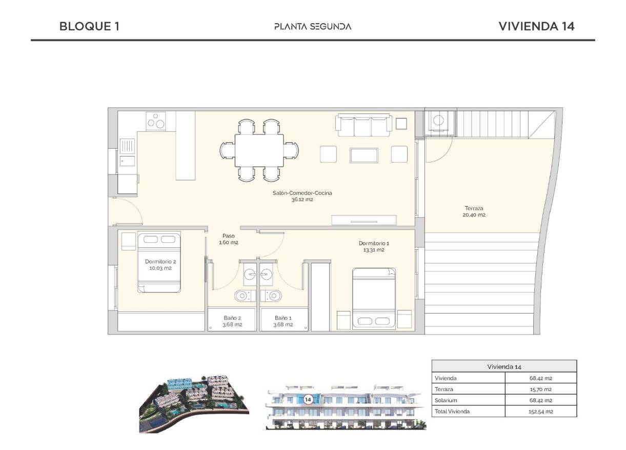 Nieuwbouw - Penthouse - Finestrat - Puig Campana Golf