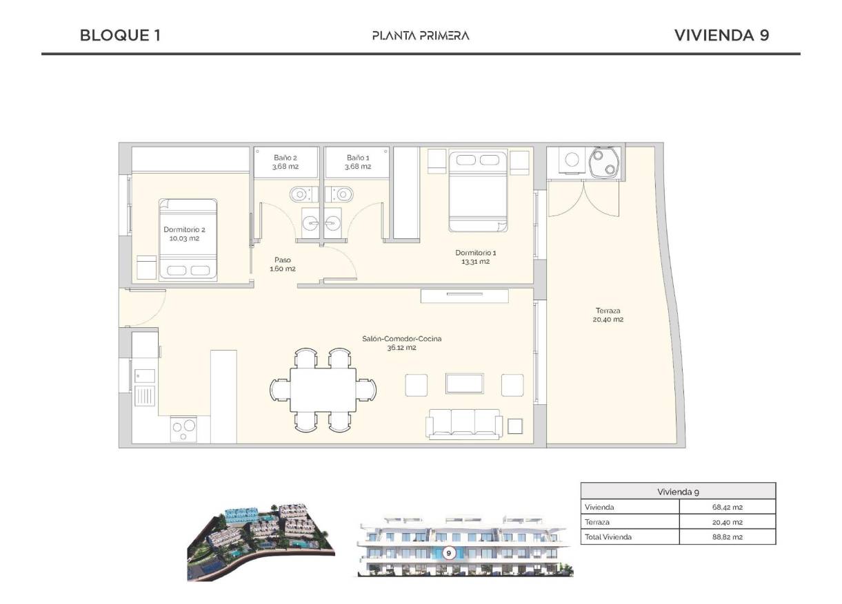 Nieuwbouw - Appartement - Finestrat - Puig Campana Golf