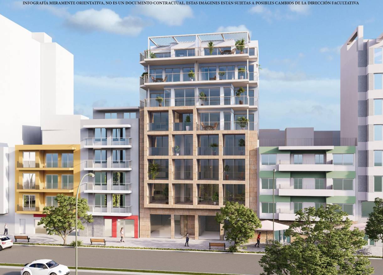 Nieuwbouw - Appartement - Villajoyosa - Pueblo