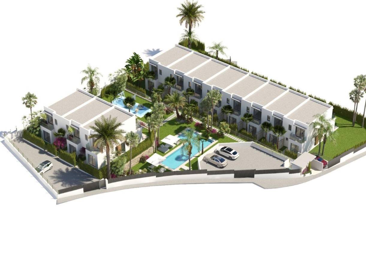 Nieuwbouw - Townhouse / Semi-detached - Finestrat - Sierra Cortina