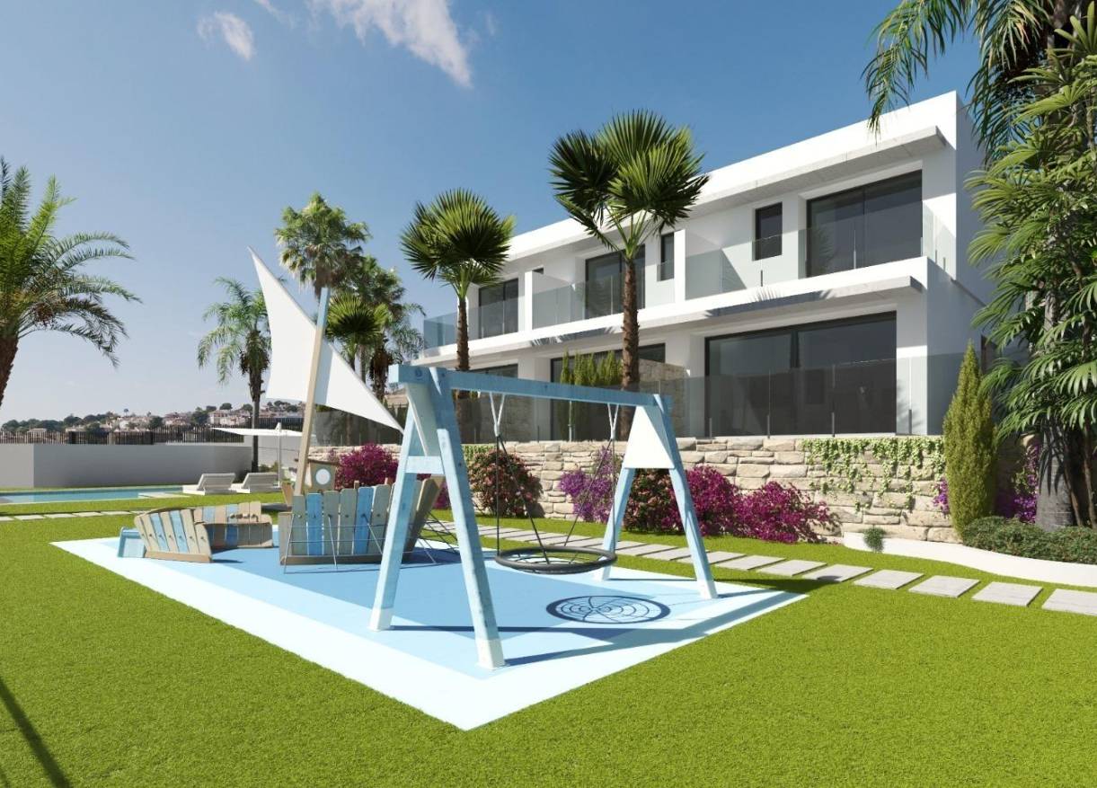 Nieuwbouw - Townhouse / Semi-detached - Finestrat - Sierra Cortina