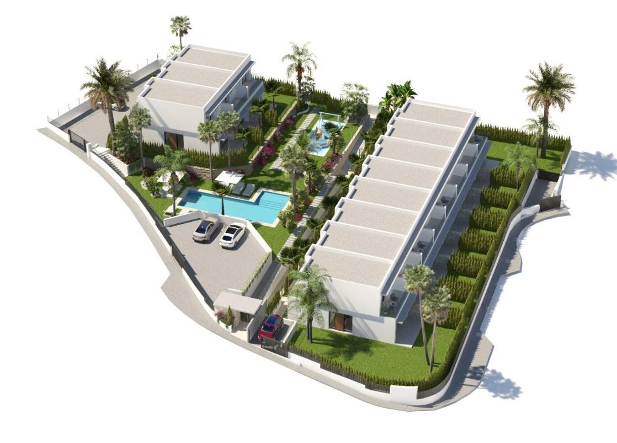 Nieuwbouw - Townhouse / Semi-detached - Finestrat - Sierra Cortina