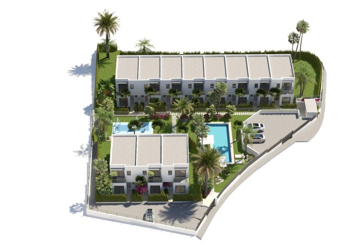 Nieuwbouw - Townhouse / Semi-detached - Finestrat - Sierra Cortina