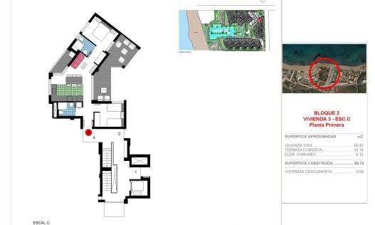 Nieuwbouw - Appartement - Denia - L´Estanyó (Marinas)