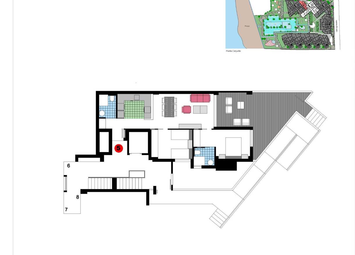 Nieuwbouw - Appartement - Denia - L´Estanyó (Marinas)