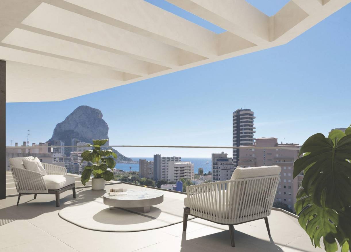 Nieuwbouw - Appartement - Calpe - Playa Cantal Roig
