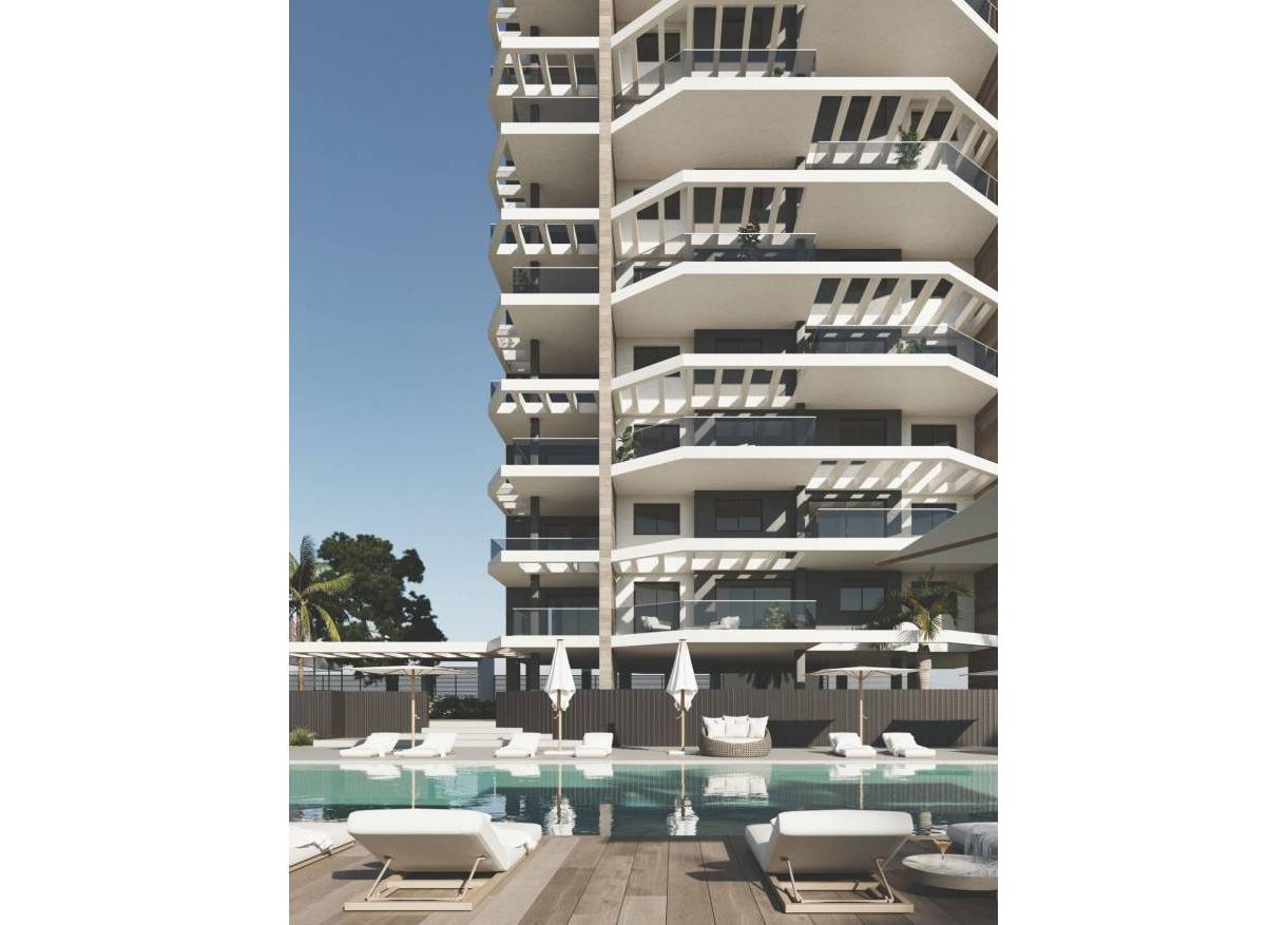 Nieuwbouw - Appartement - Calpe - Playa Cantal Roig