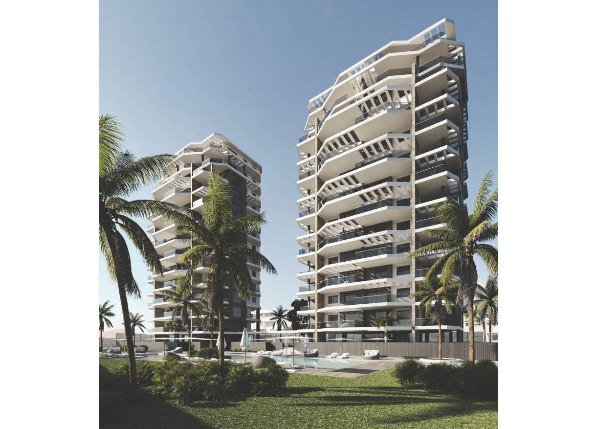 Nieuwbouw - Appartement - Calpe - Playa Cantal Roig