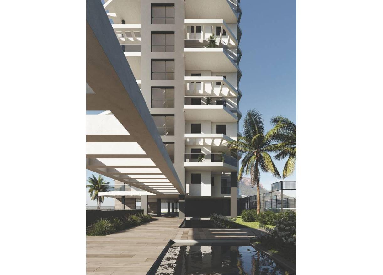 Nieuwbouw - Appartement - Calpe - Playa Cantal Roig