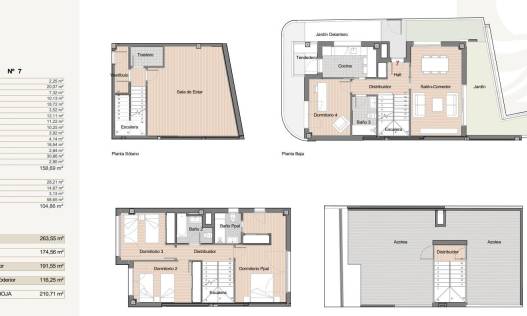 Nieuwbouw - Townhouse / Semi-detached - Estepona - Polideportivo