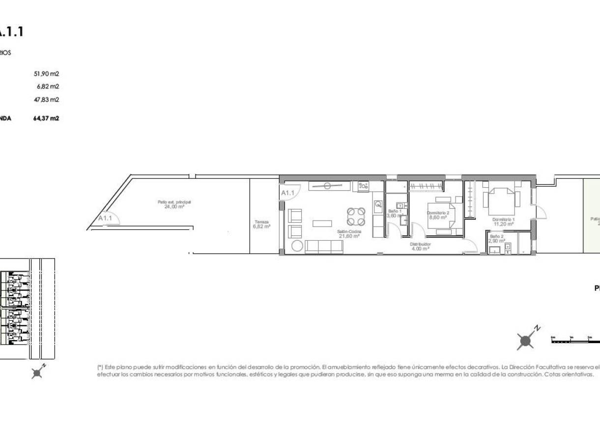Nieuwbouw - Appartement - Mazarrón - Playa Negra