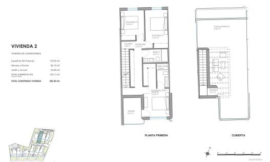 Nieuwbouw - Townhouse / Semi-detached - Mojacar - Playa de la Mena