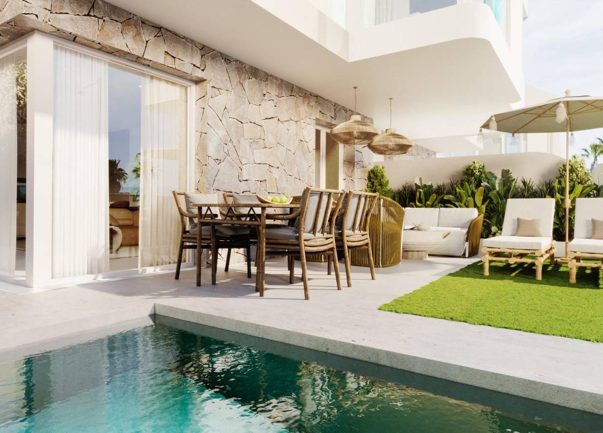 Nieuwbouw - Townhouse / Semi-detached - Mojacar - Playa de la Mena