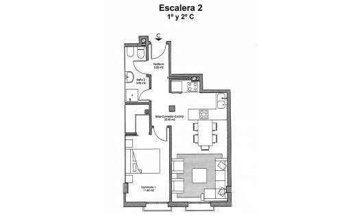 Nieuwbouw - Appartement - Avileses - pueblo