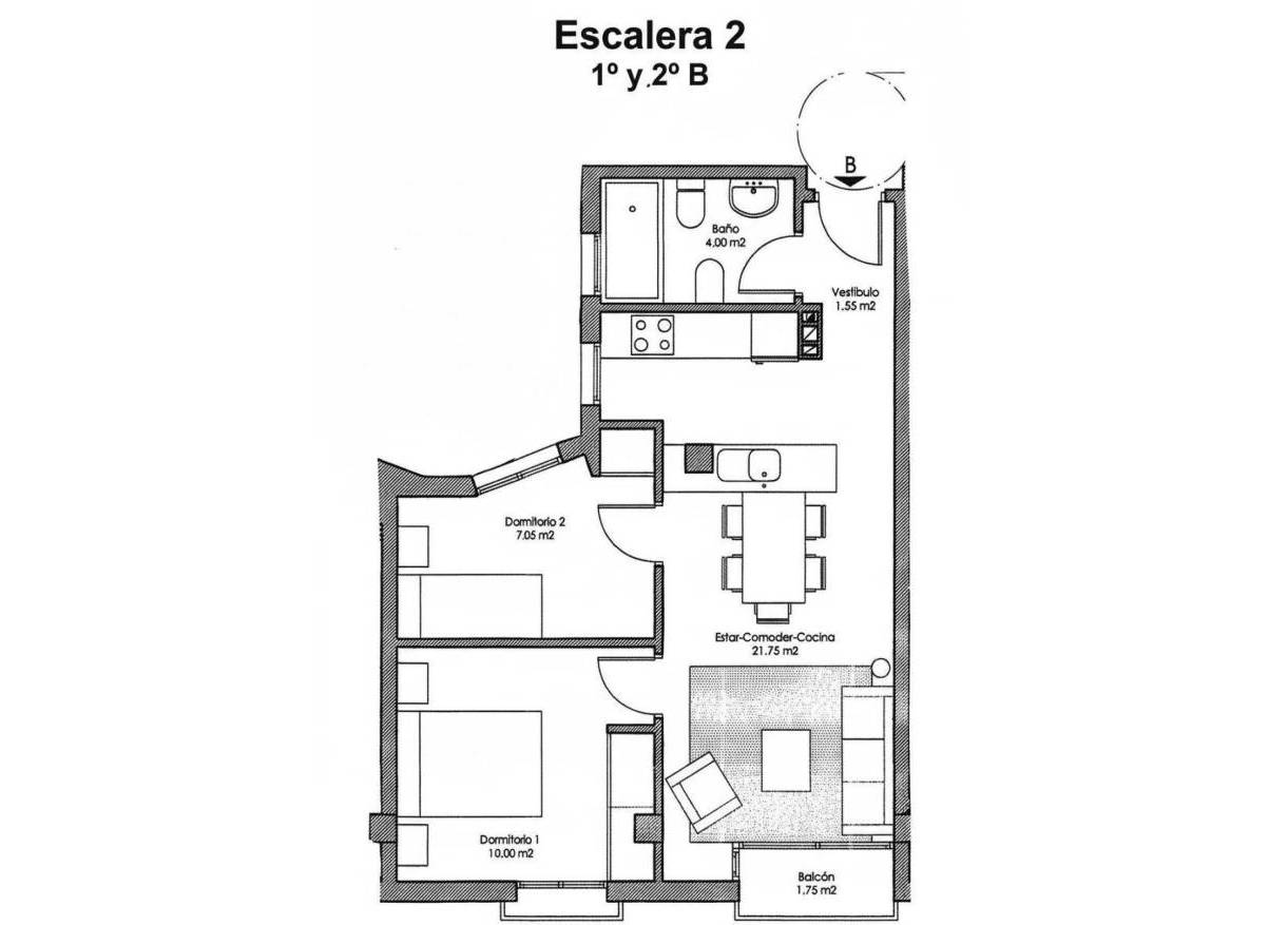 Nieuwbouw - Appartement - Avileses - pueblo