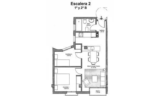 Nieuwbouw - Appartement - Avileses - pueblo