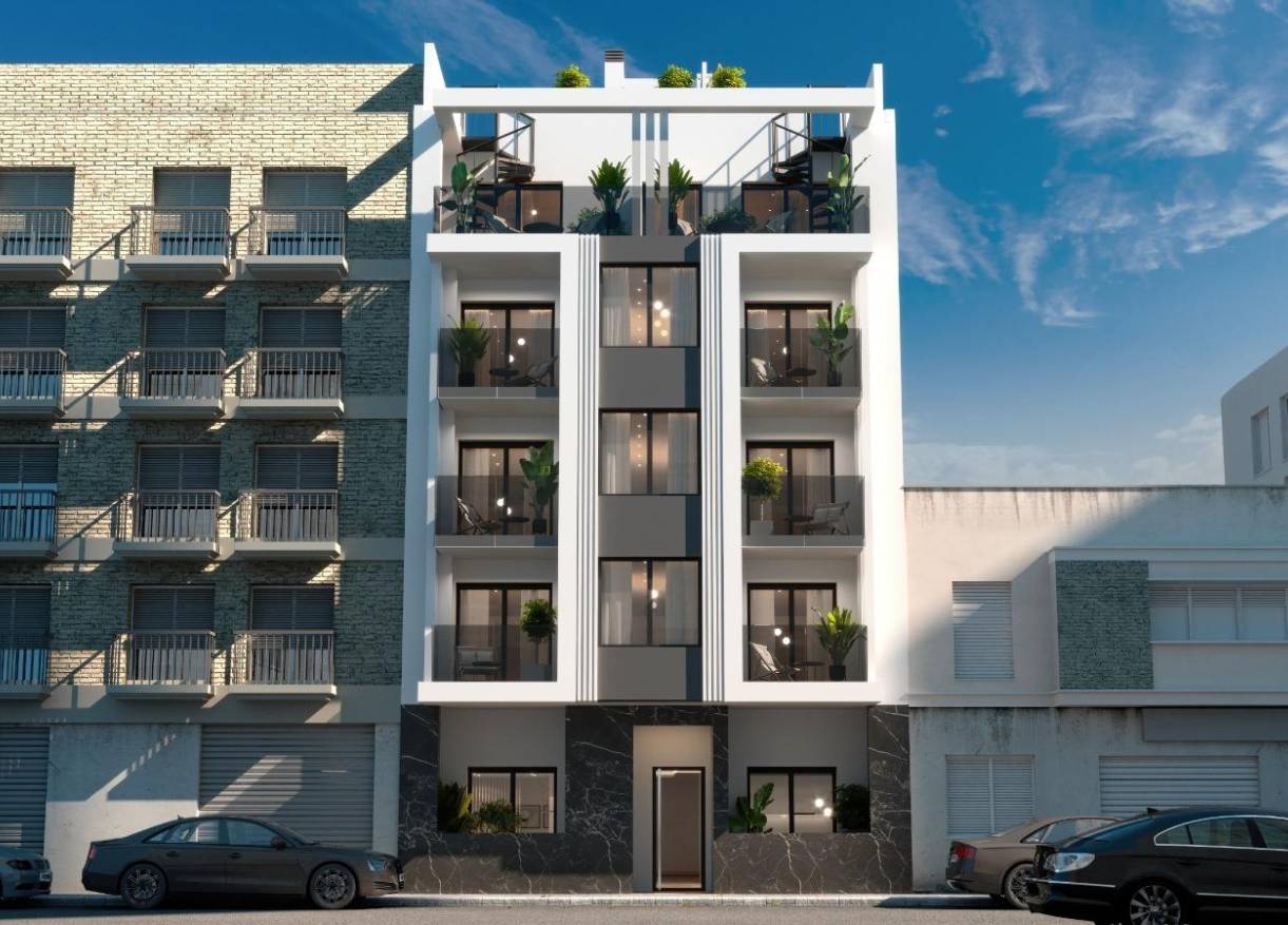 Nieuwbouw - Appartement - Torrevieja - Playa de El Cura