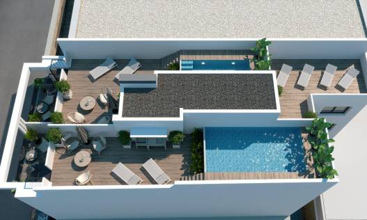 Nieuwbouw - Appartement - Torrevieja - Playa de El Cura