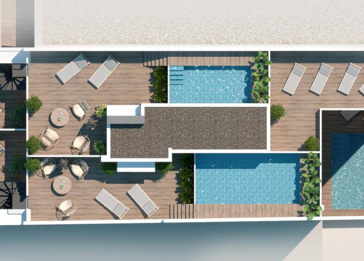 Nieuwbouw - Appartement - Torrevieja - Playa de El Cura