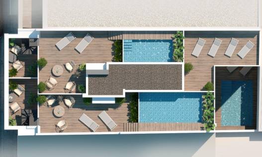 Nieuwbouw - Appartement - Torrevieja - Playa de El Cura