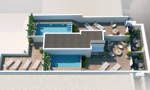Nieuwbouw - Appartement - Torrevieja - Playa de El Cura
