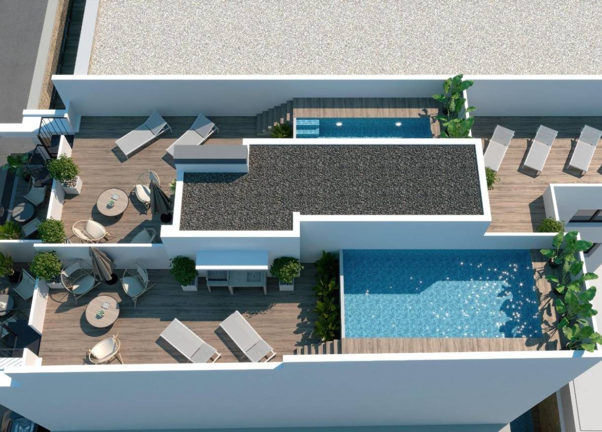 Nieuwbouw - Penthouse - Torrevieja - Playa de El Cura