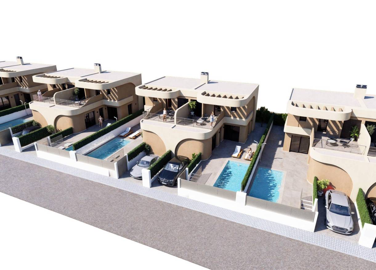 Nieuwbouw - Townhouse / Semi-detached - Daya Nueva - Pueblo