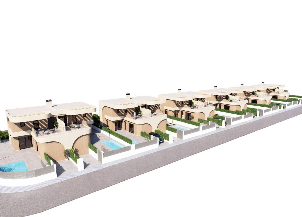 Nieuwbouw - Townhouse / Semi-detached - Daya Nueva - Pueblo