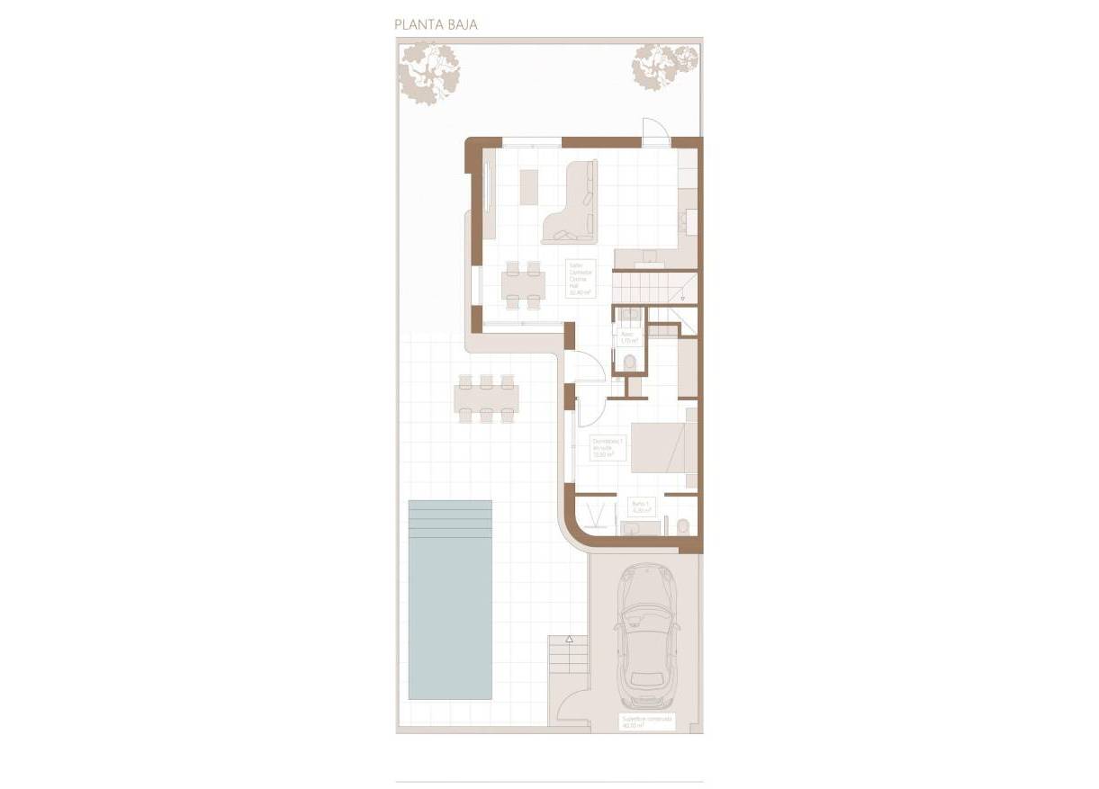 Nieuwbouw - Townhouse / Semi-detached - Daya Nueva - Pueblo