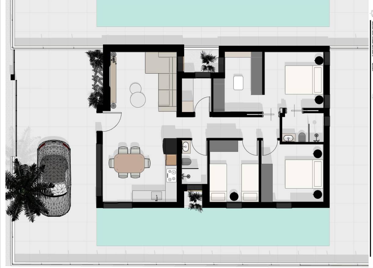 Nieuwbouw - Villa - Benijófar - Urb. Monteazul