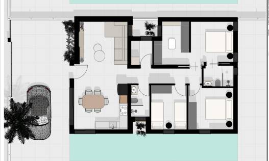 Nieuwbouw - Villa - Benijófar - Urb. Monteazul