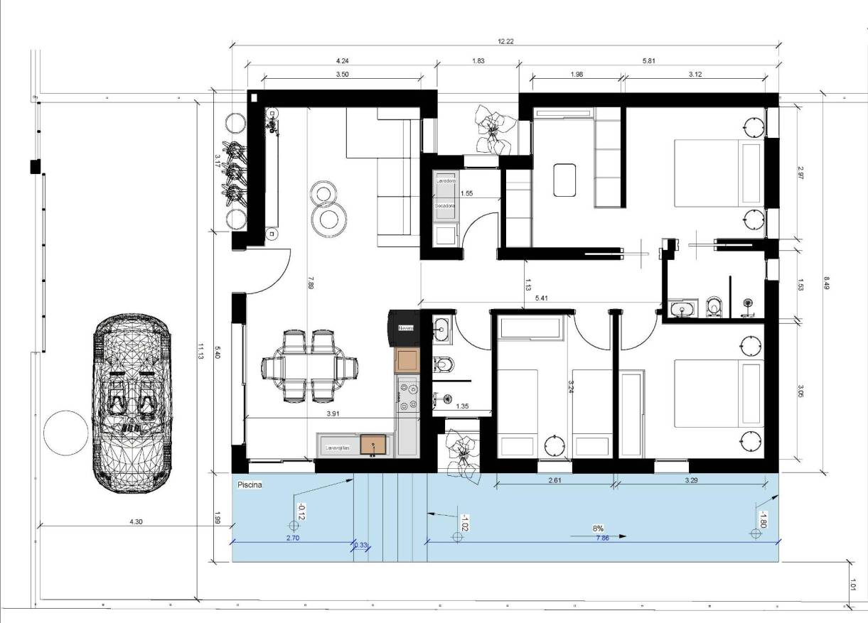 Nieuwbouw - Villa - Benijófar - Urb. Monteazul
