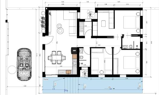 Nieuwbouw - Villa - Benijófar - Urb. Monteazul