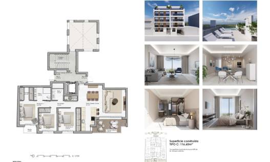 Nieuwbouw - Appartement - Guardamar del segura - Pueblo