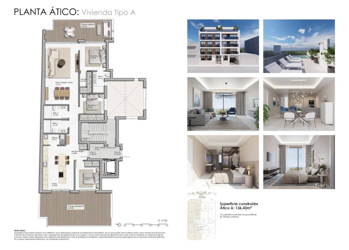 Nieuwbouw - Penthouse - Guardamar del segura - Pueblo