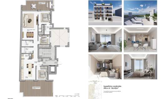Nieuwbouw - Penthouse - Guardamar del segura - Pueblo
