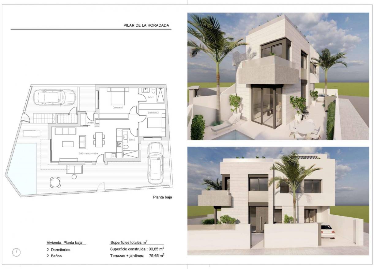 Nieuwbouw - Appartement - Pilar de la Horadada - pueblo