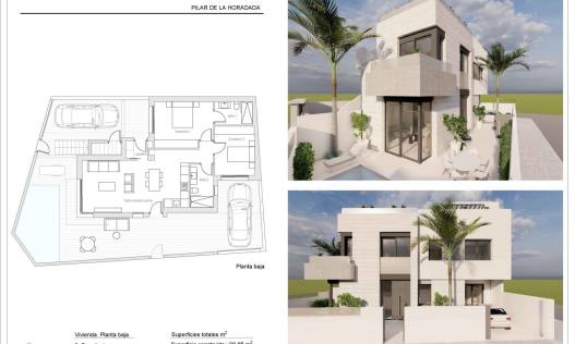 Nieuwbouw - Appartement - Pilar de la Horadada - pueblo