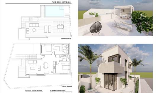 Nieuwbouw - Penthouse - Pilar de la Horadada - pueblo