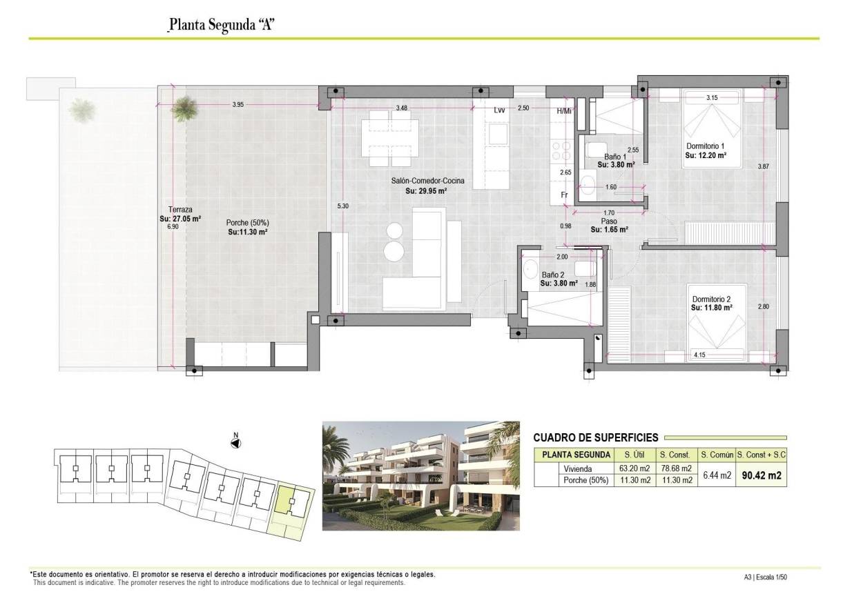 Nieuwbouw - Appartement - Alhama De Murcia - Condado De Alhama