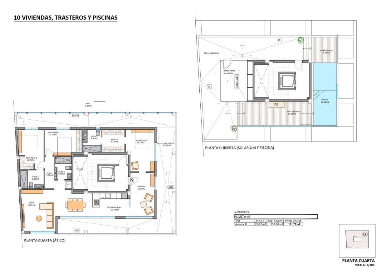Nieuwbouw - Penthouse - San Pedro del Pinatar - Lo Pagán