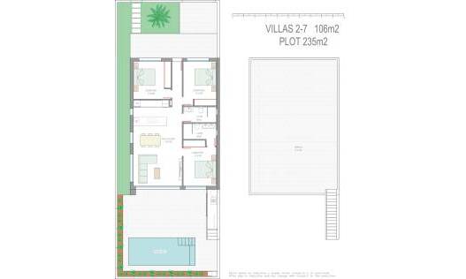 Nieuwbouw - Villa - Los Alcazares - Serena Golf
