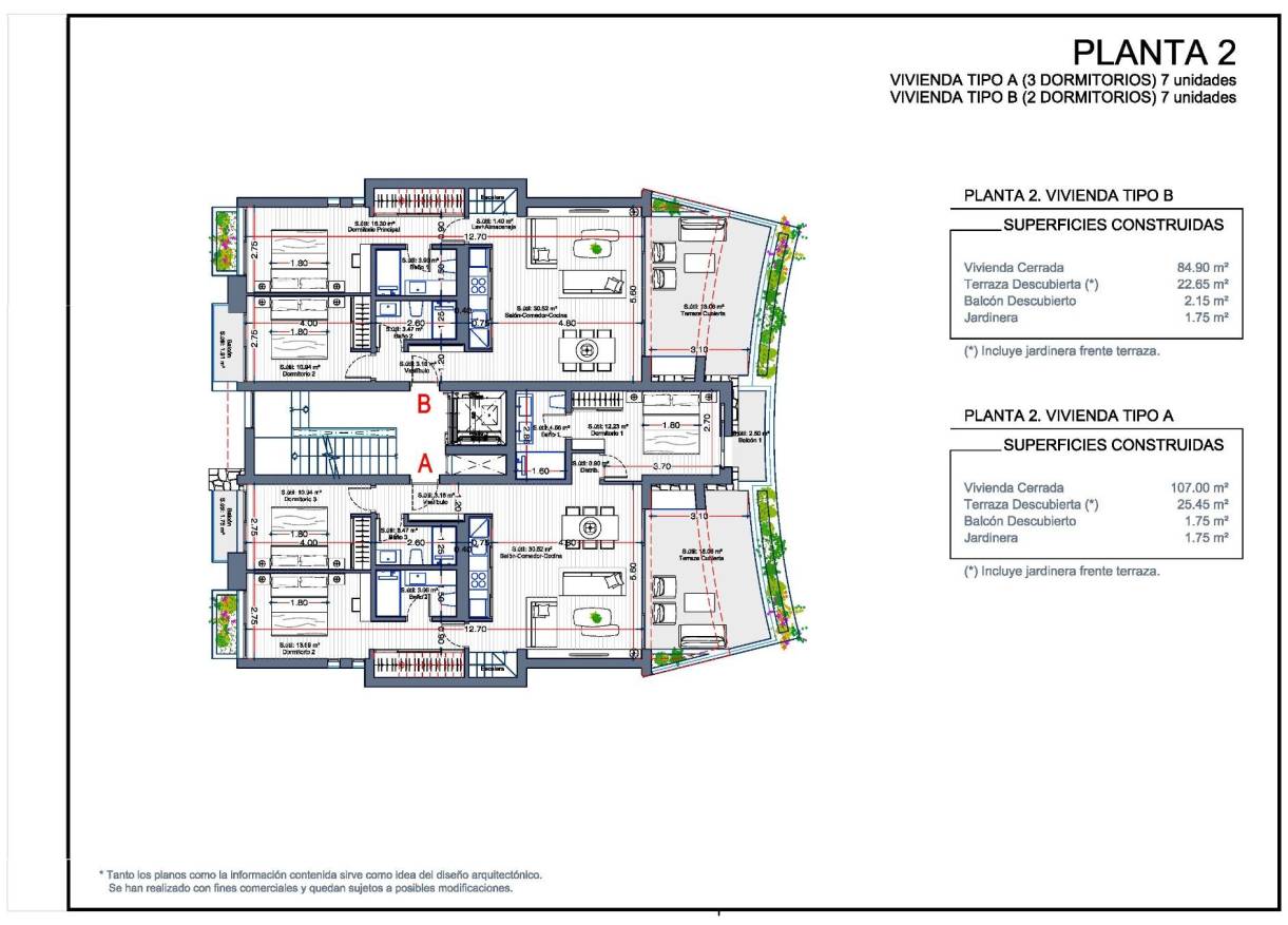Nieuwbouw - Penthouse - La Manga del Mar Menor - La Manga Club