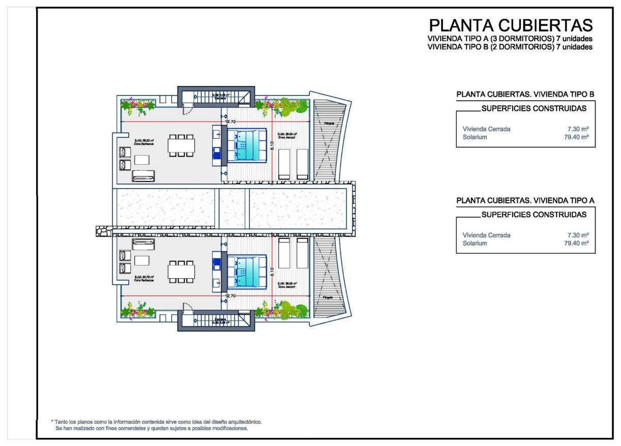 Nieuwbouw - Penthouse - La Manga del Mar Menor - La Manga Club