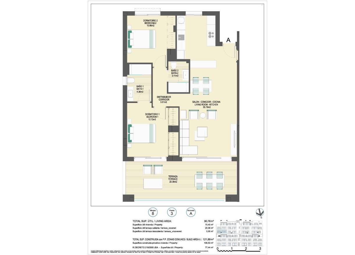 Nieuwbouw - Appartement - Casares - Buenas Noches