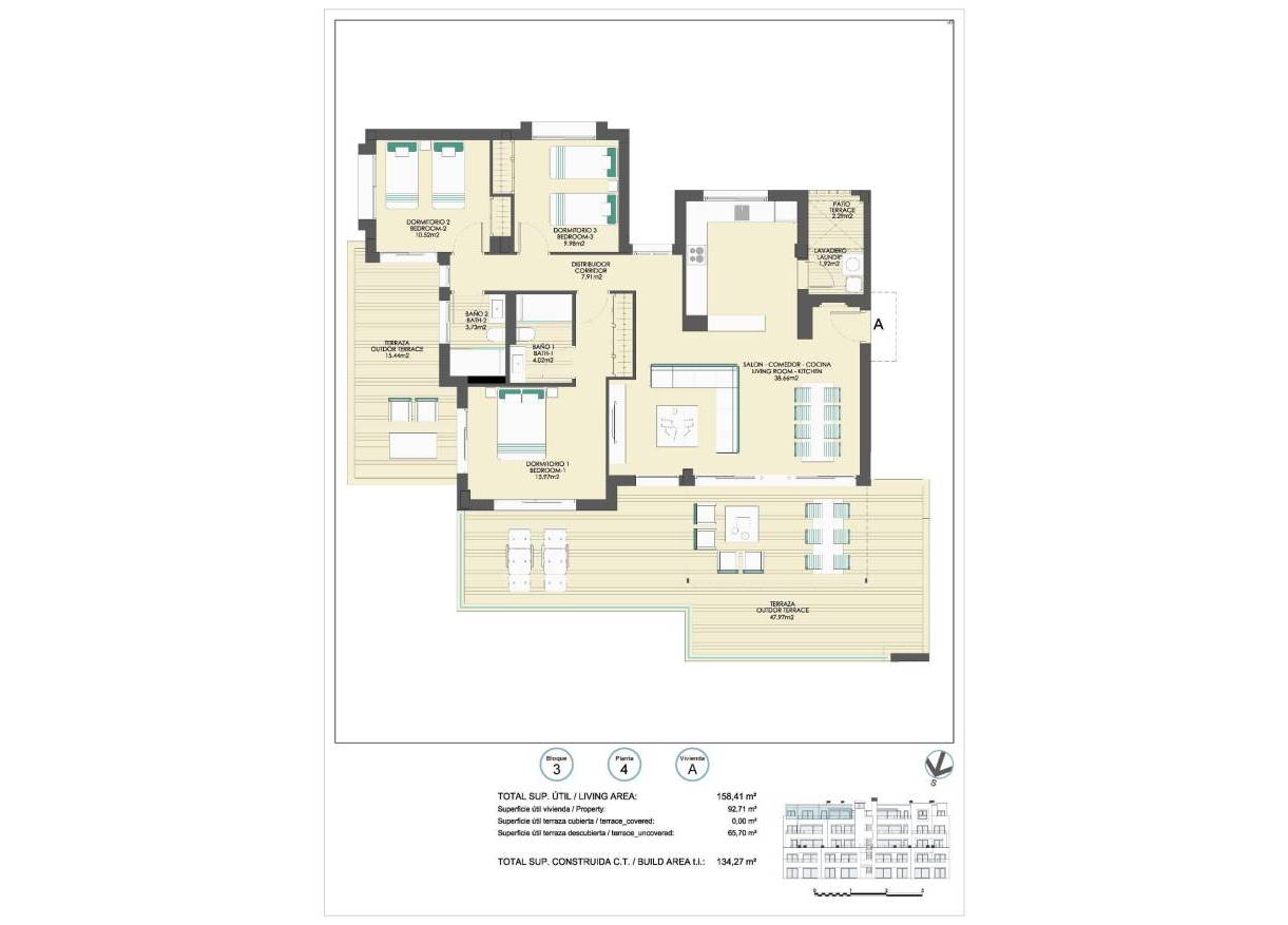 Nieuwbouw - Penthouse - Casares - Buenas Noches