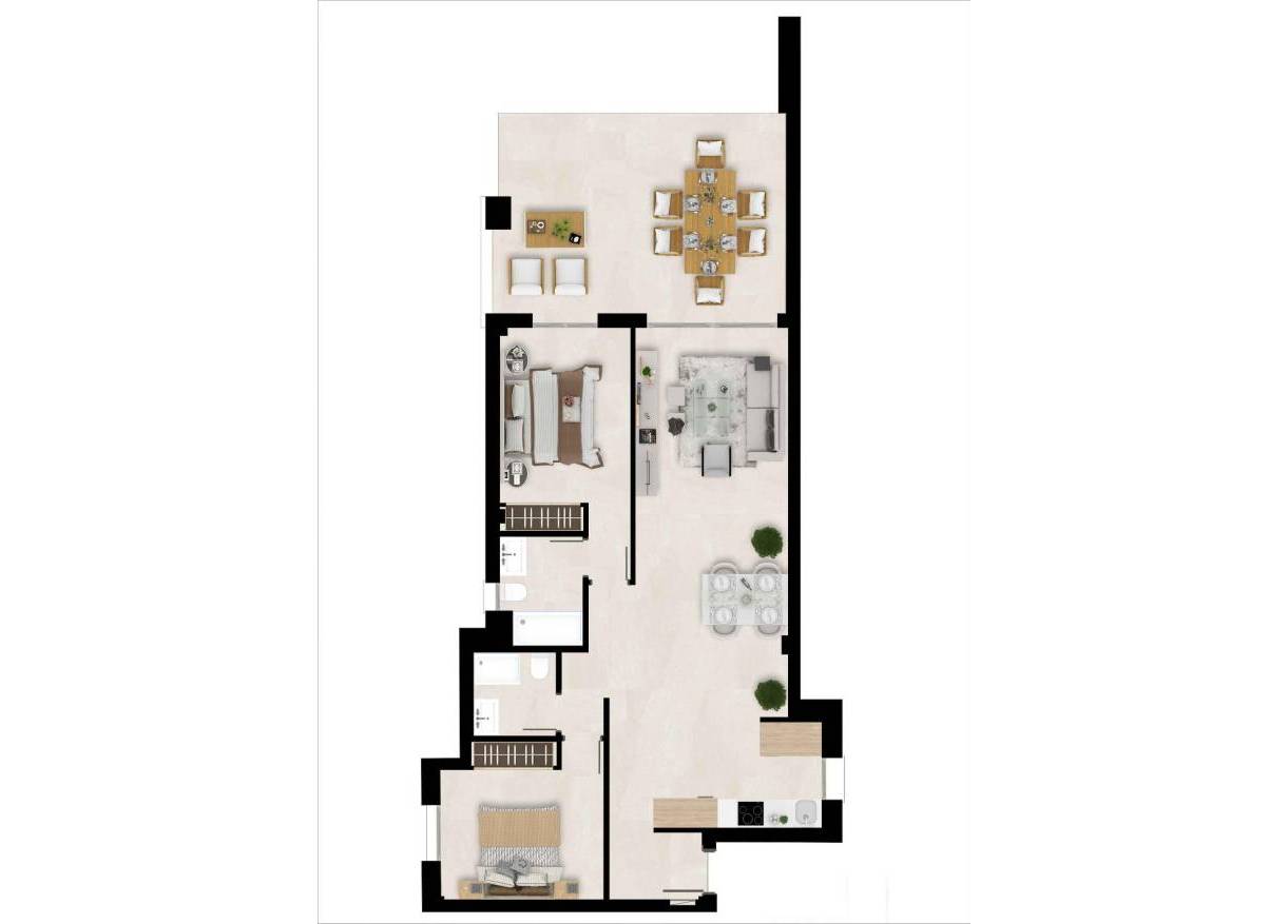 Nieuwbouw - Appartement - Estepona - Buenas Noches