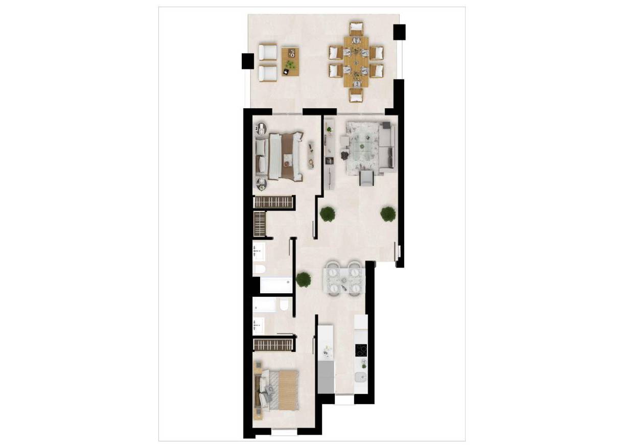 Nieuwbouw - Appartement - Estepona - Buenas Noches